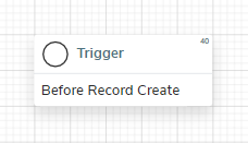 workflow style label trigger