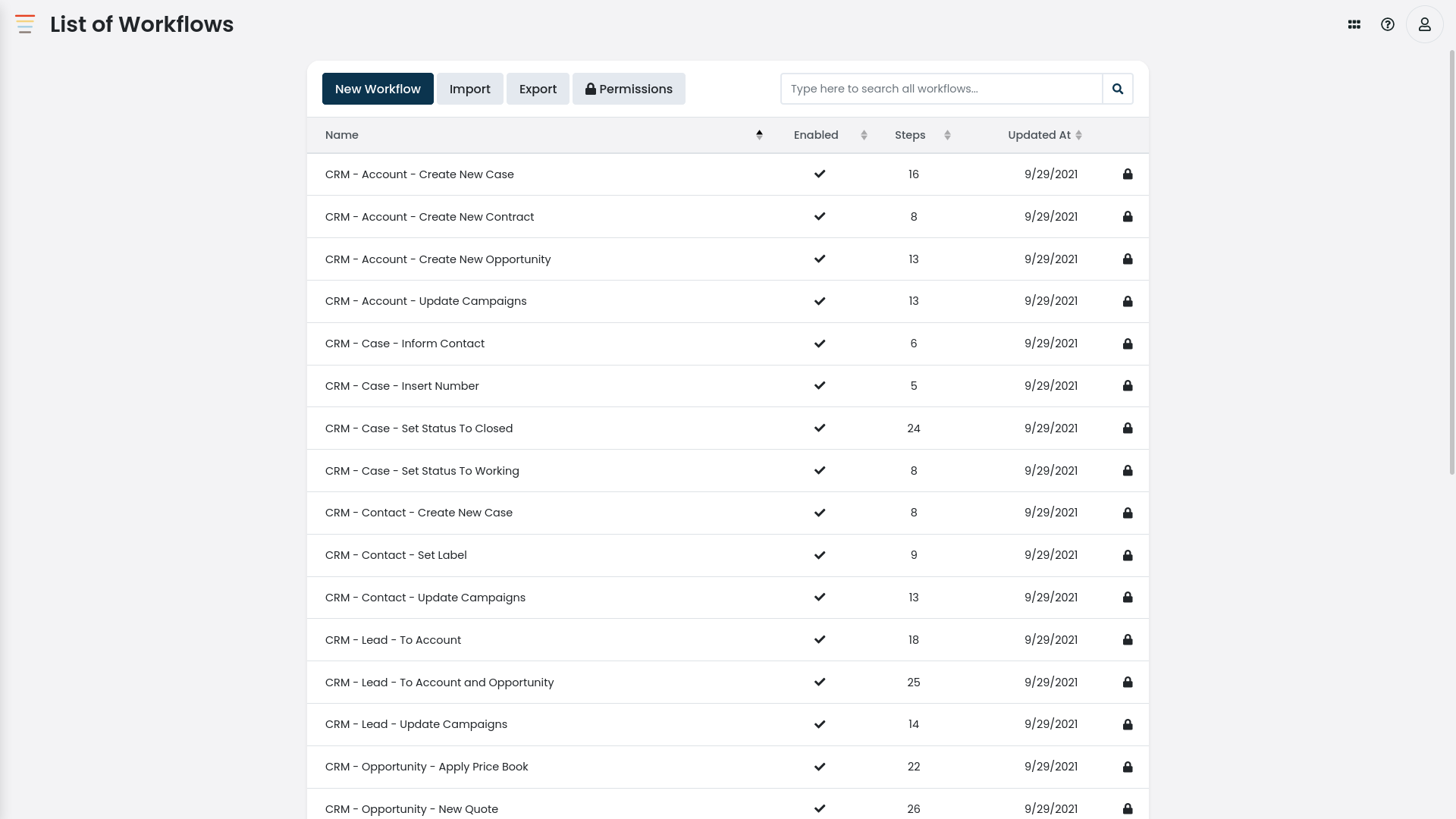 accessing workflows 2