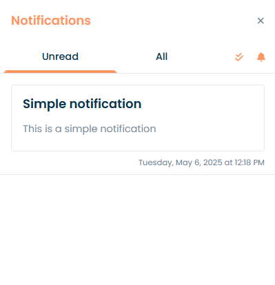 notifications simple