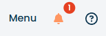 notifications topbar