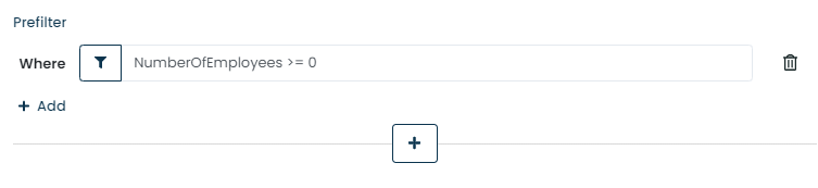 prefilter expression