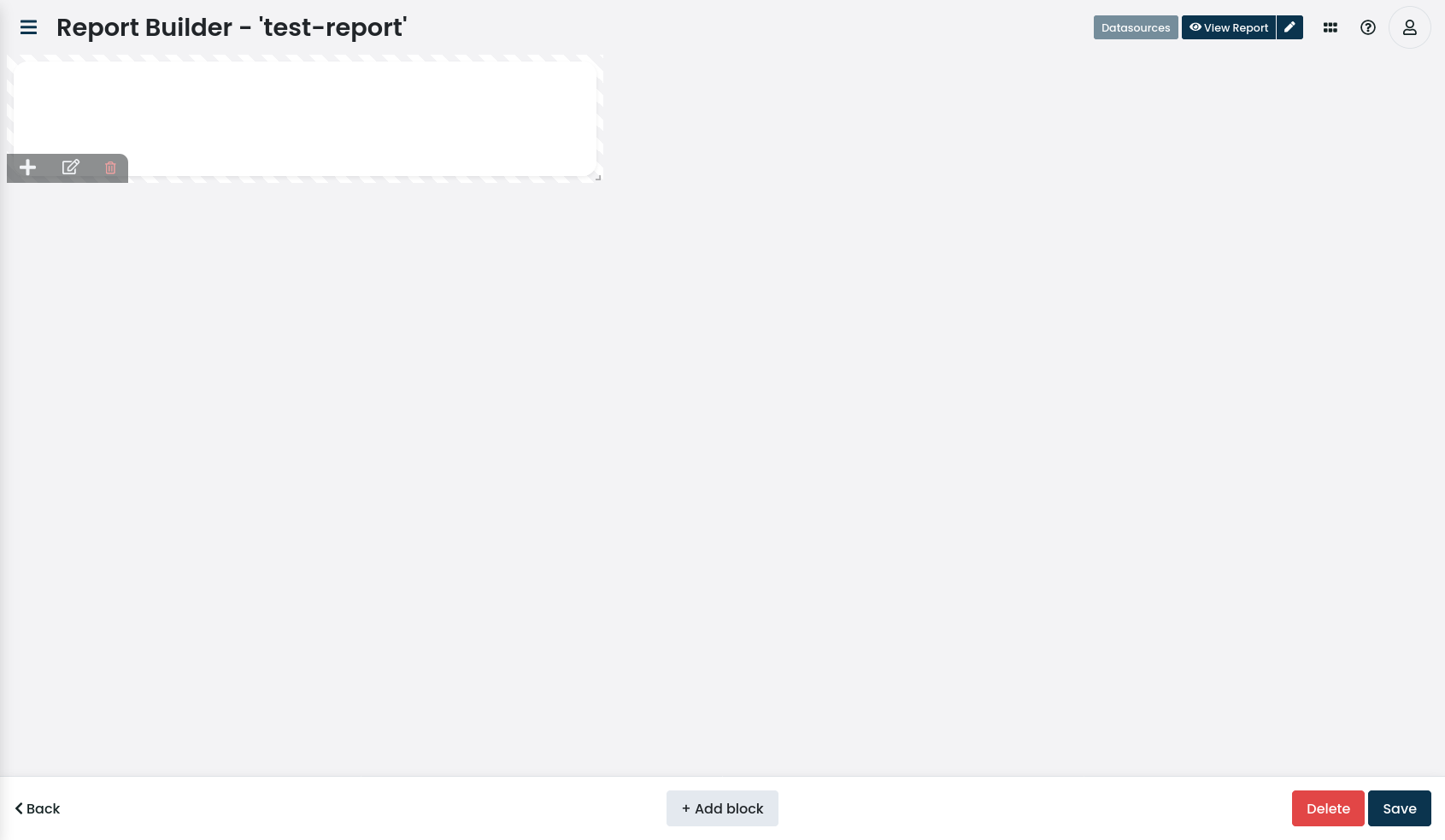 report builder repos base